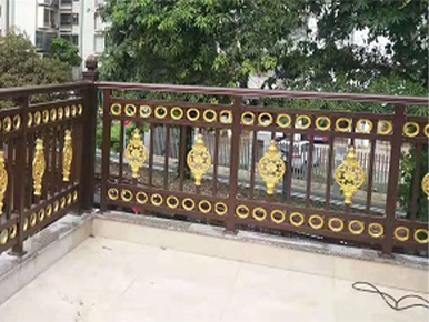 护栏——阳台护栏铜漆